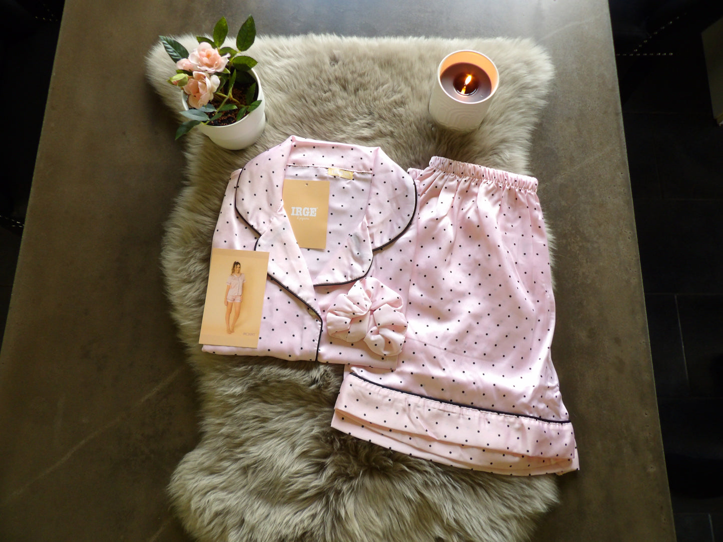 Satinpyjamas
