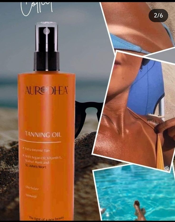 Chogan Tanning Oil with Walnut Husk and St. John's Wort - 150 ml Enriched with Argan Oil and Vitamin E