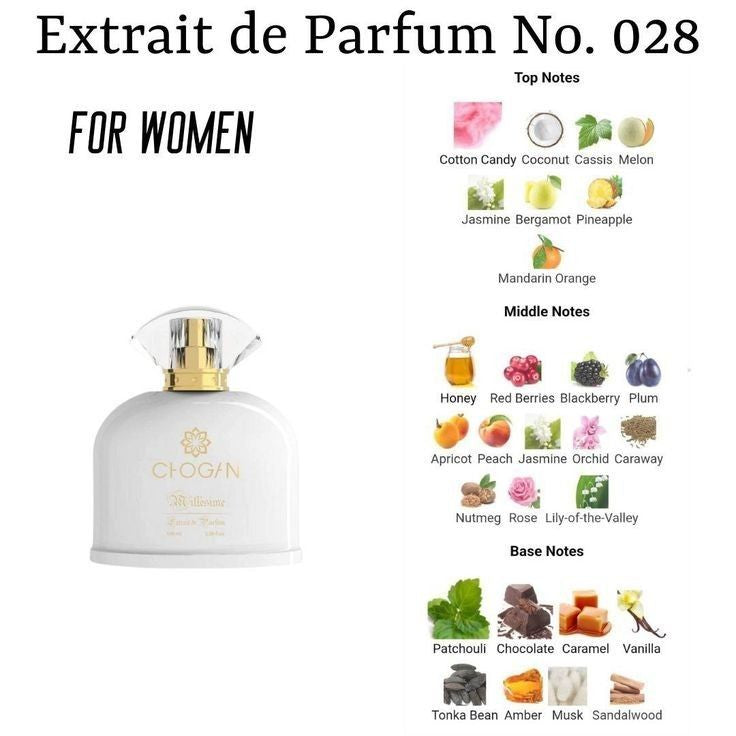 Chogan parfym för Dam with 30% essence - 100 ml KOD:028
