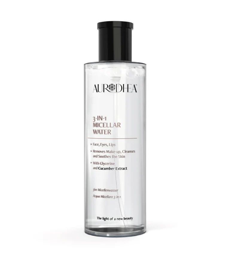 Chogan 3-in-1 Micellar Water - 250 ml Enriched with Cucumber Extract and Glycerine