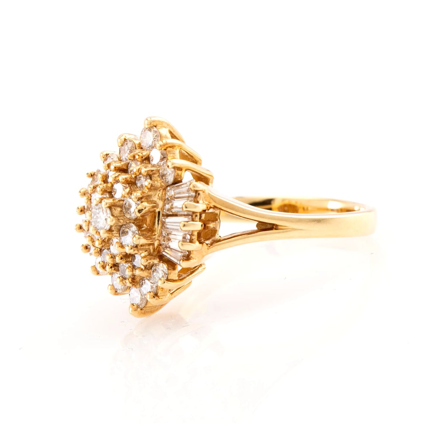 24K gold-plated Daisy ring,Kod.: BIGAG008