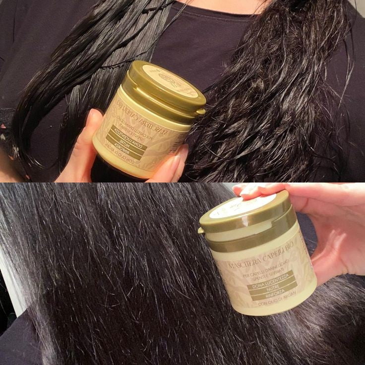 CHONAN, ORGANIC NOURISHING HAIR MASK WITH ARGAN OIL 150,ML