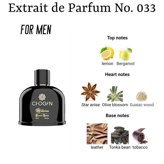 
Chogan parfym herr 30%Essence, 100ml,KOD:033